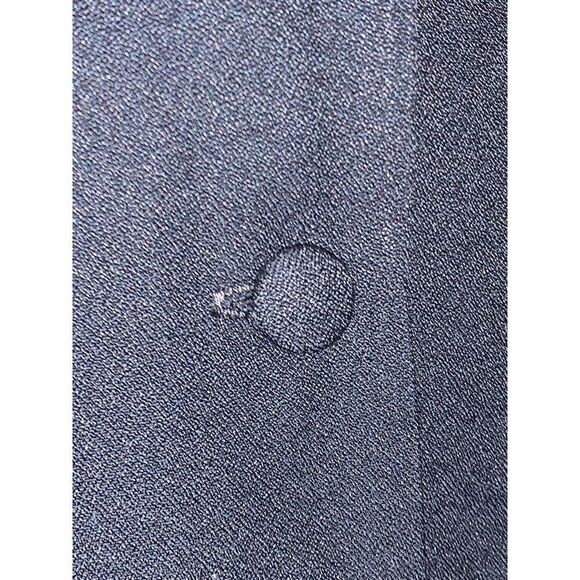 Vintage Black Button Down Dress 16P - Picture 13 of 13